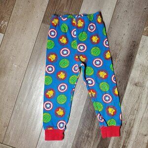Marvel Super Hero Adventure Baby Toddler Boy Pajama Pants 3T EUC